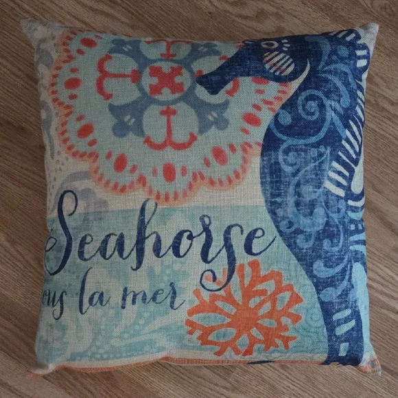 Nautical Themed Throw Pillows Set - Picture 3 of 4